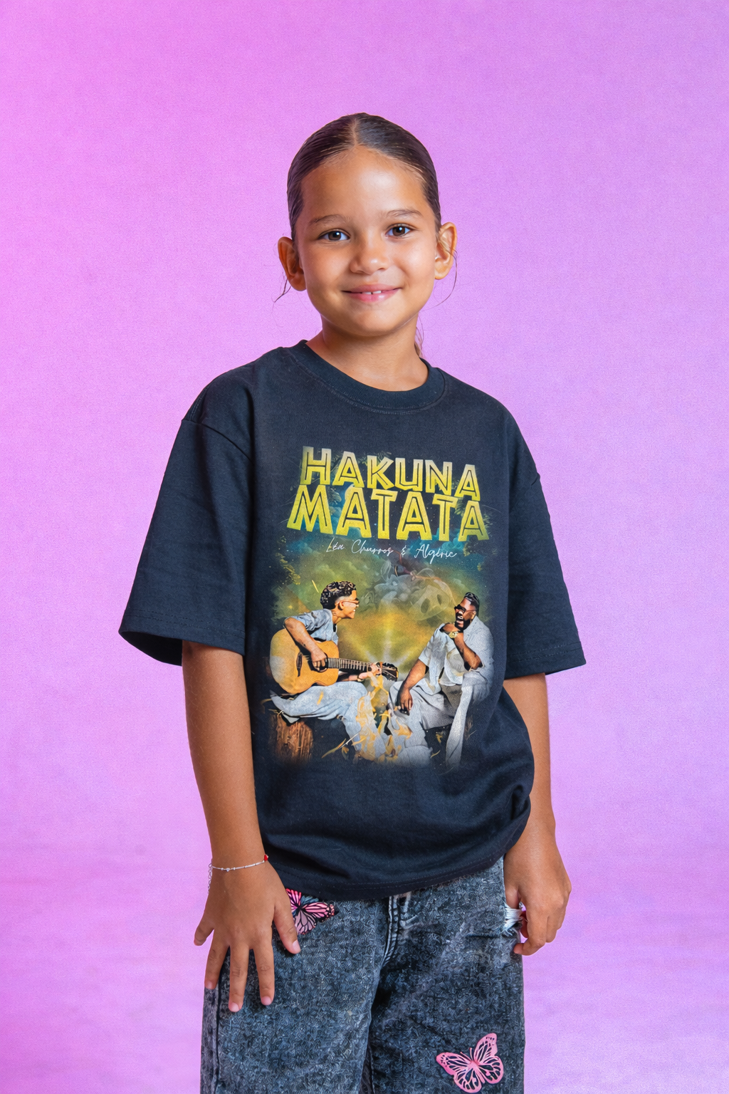 T-Shirt OVERSIZE - HAKUNA MATATA (Enfant)