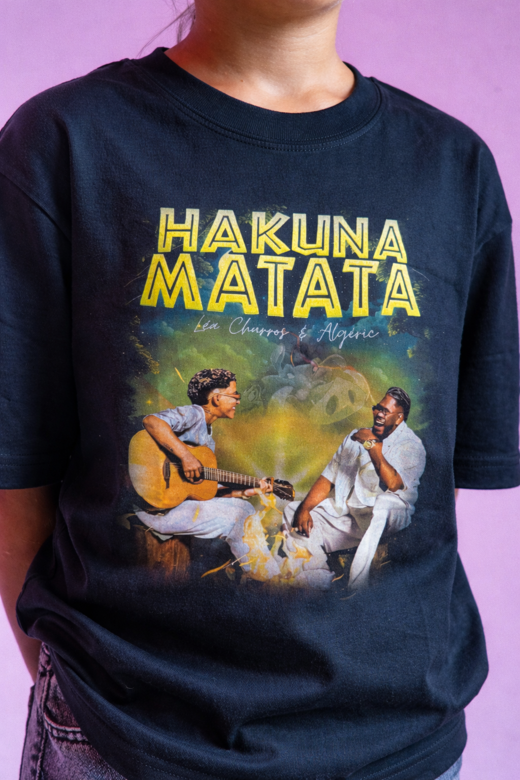 T-Shirt OVERSIZE - HAKUNA MATATA (Enfant)